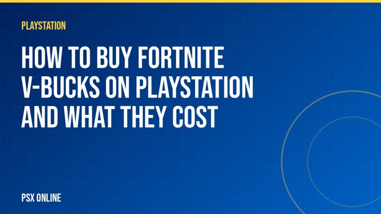 How to Buy Fortnite V-Bucks on PlayStation and What They Cost