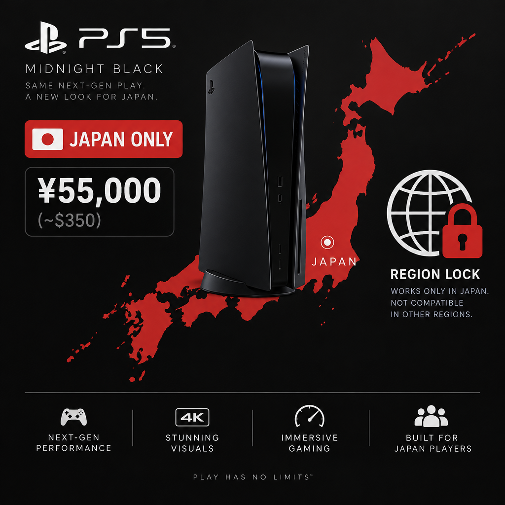 Japan-Exclusive Region Lock Explainer